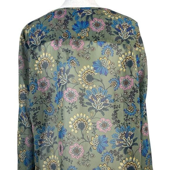 Soft Surroundings Floral Ceres Tunic Top Size L‎ NEW Boho Embellished - Picture 7 of 11